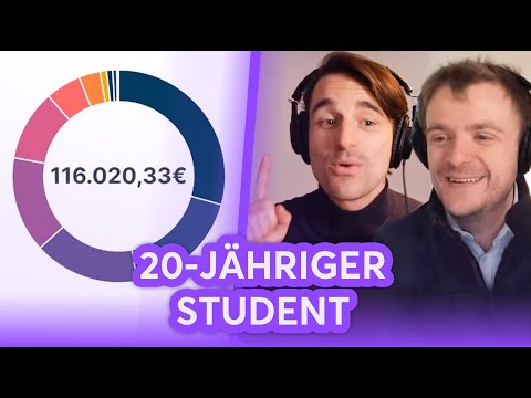20-Jähriger Student mit 116.000€ Portfolio! Mit Prof. Goldgraf | Finanzfluss Stream Highlights