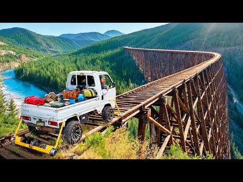 I Built a Mini Truck for Abandoned Railroads - Finale