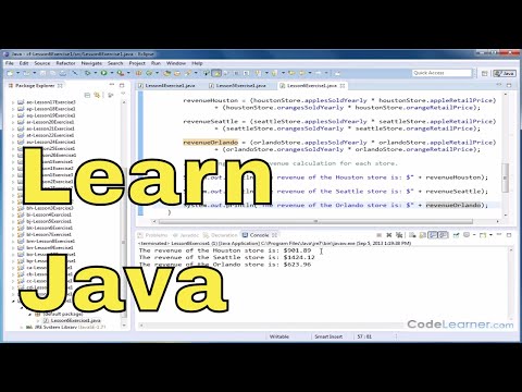 Learn Java - Exercise 06x - Working with Object Instance Variables