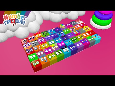 Fun Numberblocks Cube Song - Count from 1 to 100 Big Numbers!