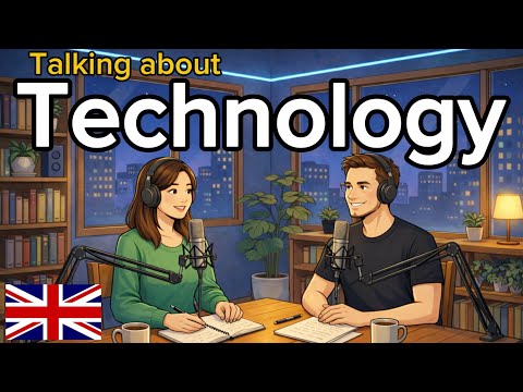 How to talk about Technology in English | English conversation practice | slow English podcast 