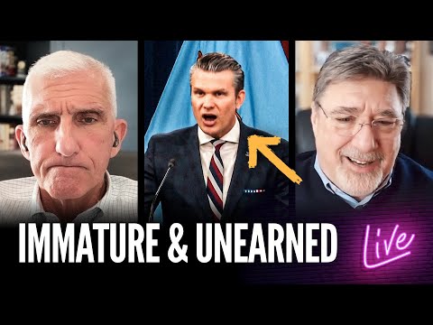 LIVE REACTION: Hegseth Press Event, Iran War Updates (w/ Tom Nichols)