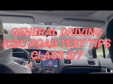 ICBC Road Test Tips - Class 5/7 - DriveSafeBC Driving School