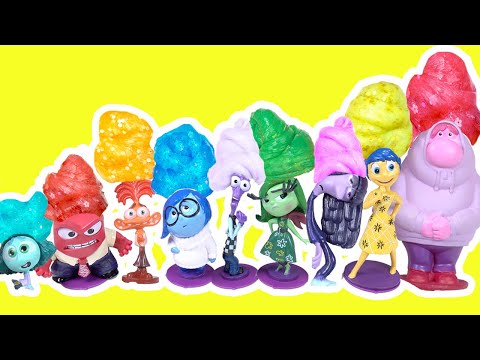 Inside Out 2 Movie DIY Slime Making and Mixing Compilation Tutorial! Crafts for Kids