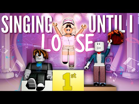 playing SING IT! until i LOSE... (roblox karaoke)