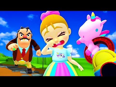 STEALING from His DAUGHTER (Little Thief VR New Update)