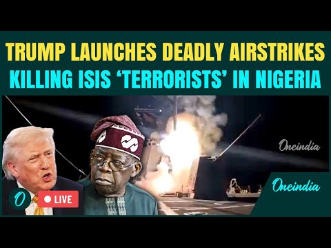 US BOMBS ISIS in Nigeria LIVE | Trump's Warplanes Rain Fire On ISIS In Nigeria | Trump Vs ISIS LIVE