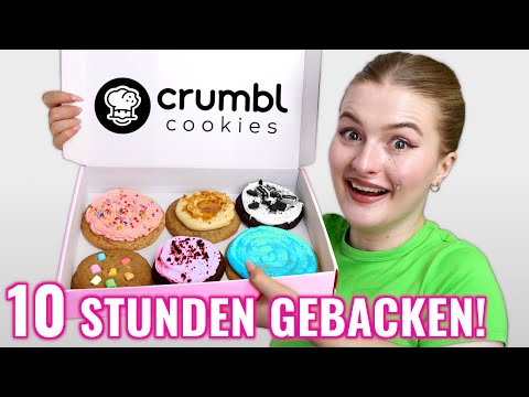 Ich mache VIRALE CRUMBL Cookies 😱 (halber Nеrvеnzusаmmеnbruch😢)