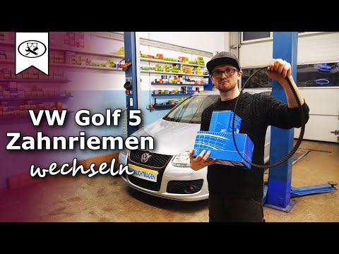 VW Golf 5 1.9 TDI BLS Zahnriemen Wechsel | VW Golf 5 change timing belt | VitjaWolf | Tutorial | HD