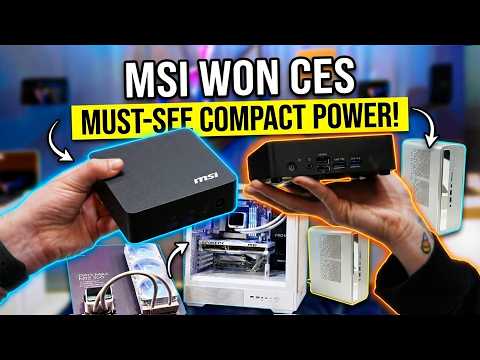 MSI’s New AI Edge & Panther Lake NUCs Best of CES 2026!