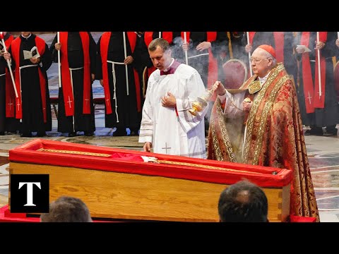 LIVE: Pope Francis' coffin transferred to St Peter's Basilica
