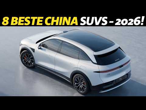 8 Chinese SUVs that nobody expected in 2026 – they are shaking up the market!