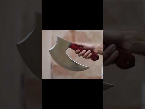 Restoration of an old rusty cleaver