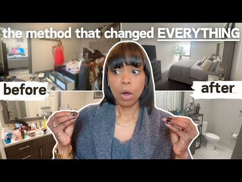 I started decluttering like this and IT CHANGED EVERYTHING!