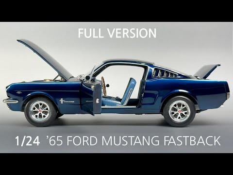 FORD MUSTANG FASTBACK 1/24 REVELL Model car build [Full version]