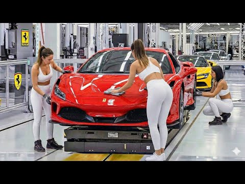 Inside a Modern Car Recycling Factory: From Old Cars to Ferrari Supercars (Full Process)