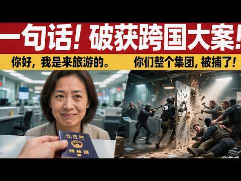 請出示您的身份證。”中國大媽冒充臺灣人持假護照闖關，華裔邊境官一句話，竟揪出耗資百萬的跨國犯罪集團！