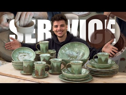 How to make a ceramic service