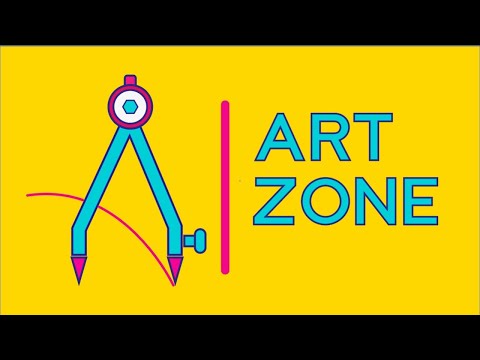 LOGO OF STATIONARY MART | ART ZONE |