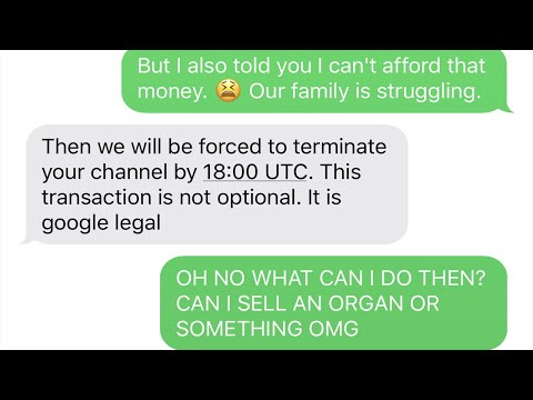 THE WORST YOUTUBE SCAMMER I'VE EVER SEEN