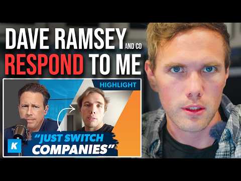They Finally Did it - Dave Ramsey Responds To Me