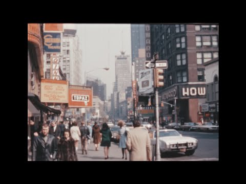 New York 1970 archive footage