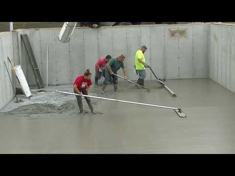 Complete Pour: How to Pour a Concrete Basement Floor (Start to Finish)