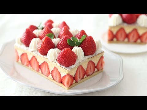 Fraisier：Christmas Cake｜HidaMari Cooking