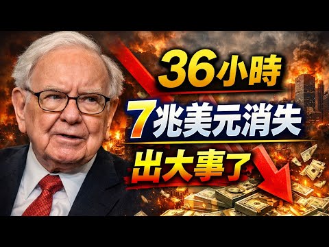 華倫·巴菲特：突發！36小時內7兆美元消失，比2008年更嚴重