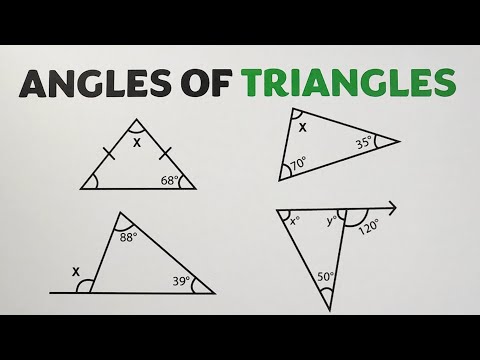 Angles of Triangle: Sum of Interior Angles and Exterior Angle Theorem by @Math Teacher Gon
