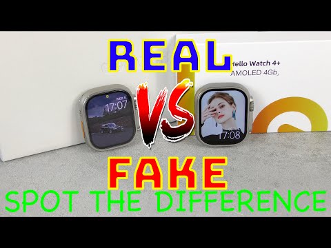 REAL vs FAKE: Apple Watch Ultra 2 VS Hello Watch 4+ Ultra 2 How To Spot A Fake THEY'RE GETTING CLOSE