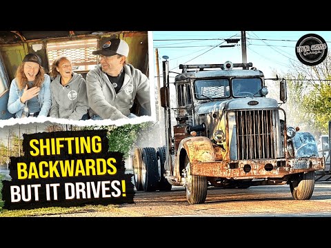 First DRIVE in 40 YEARS! 53 Peterbilt LIVES!