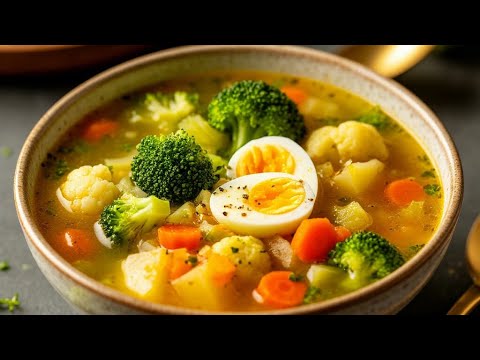 This Vegetable Soup Saved My Health! Inspired by Gordon Ramsay & Jamie Oliver!