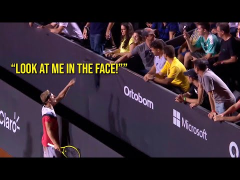 Tennis Players vs Crowds | The Most INSANE Moments Ever!