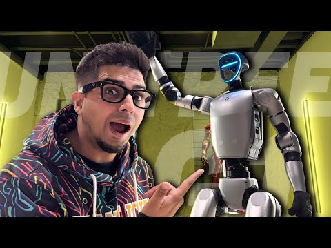 Unboxing the FUTURE! Unitree G1 Humanoid Robot 🤖 