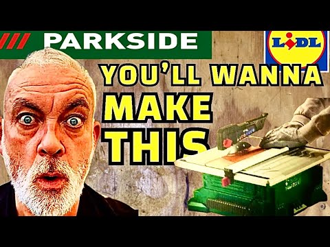 A PARKSIDE Tool I’ve Been Waiting For 😃 & NEW Woodworking Project ⚒️