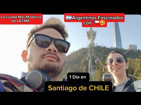 Un día en SANTIAGO DE CHILE// LA CIUDAD MAS MODERNA DE LATAM #santiagodechile #chile 