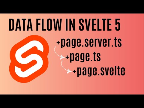 Data Flow in Svelte 5 | How to fetch & pass data from the backend to the frontend in SvelteKit