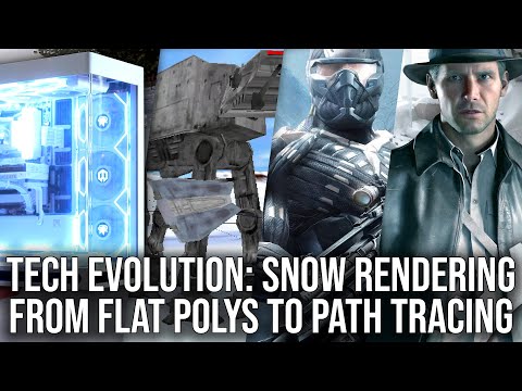 The Evolution of Snow Rendering - From Flat Polygons To Path-Traced Lighting [Sponsored]