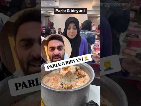 PARLE-G BIRYANI 🤦‍♂️US-CANADA TOUR FEB 20th. TICKET LINK IN THE COMMUNITY POST #rahuldua #shorts