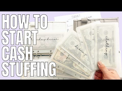 How To Start Cash Stuffing | Tips for Starting the Cash Envelope System | Cash Stuffing for Beginner