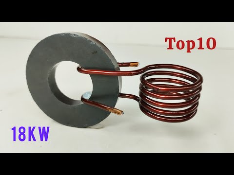 I Build Top 10 Free Energy Generator at Home Using Magnet and AC Bulb