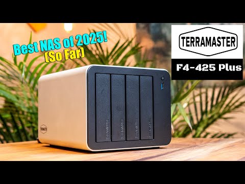TerraMaster’s Best NAS Yet?  F4-425 Plus Review.