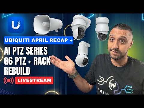 [Live] AI PTZ Series + G6 PTZ + Rack Rebuild + April Releases + Q&A