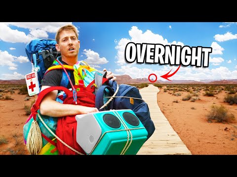 Overnight Survival, But Only Using Items You Can Carry!
