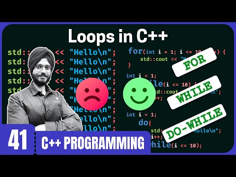 for, while, and do-while Loops in C++