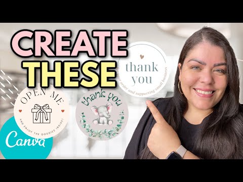 How To Make Stickers With Canva | Canva Stickers | Digital Stickers Canva | Canva Tutorial