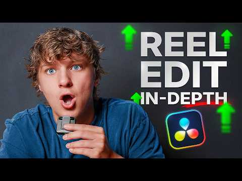 Editing a Client's Reel in DaVinci Resolve (Captions, Workflow & Animation Effects)