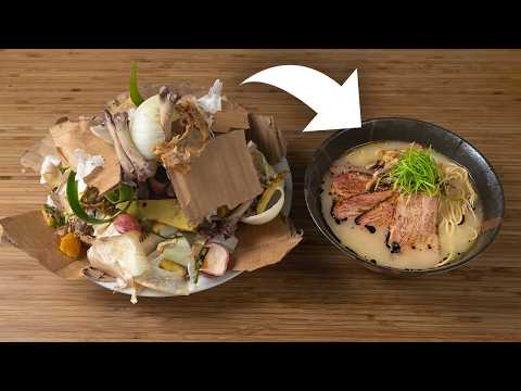 I turned GARBAGE into GOURMET