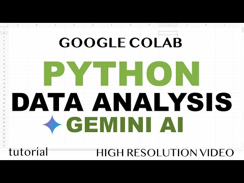 Python Data Analysis with Gemini AI & Google Colab